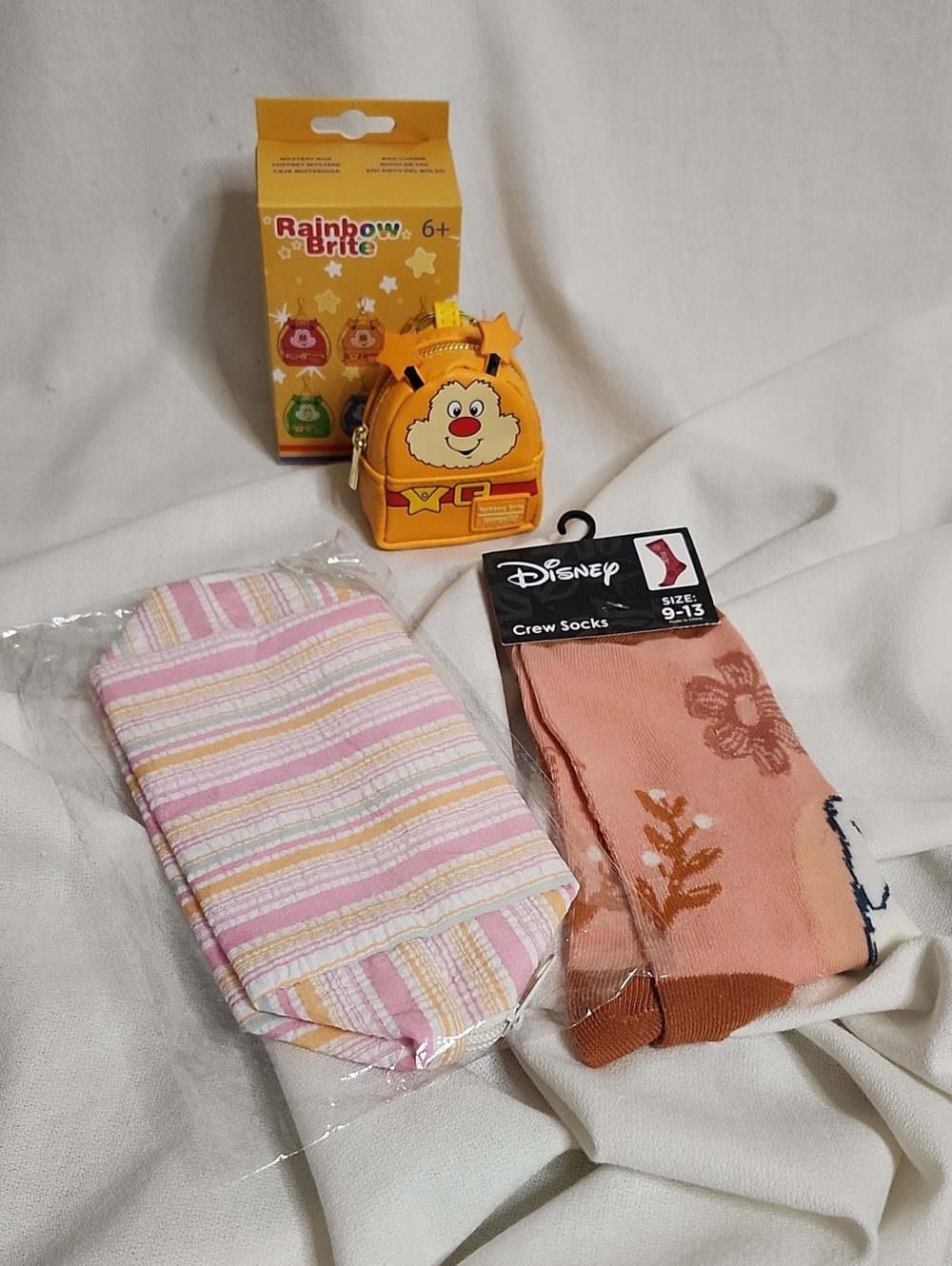 Loungefly "Rainbow Brite" Bag Charm and Accessories